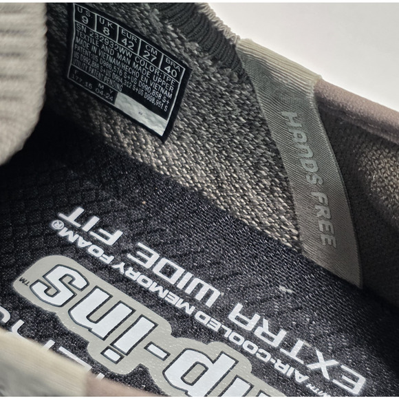 Skechers Hands Free Slip Ins Men's Edgeride Shoes Sneakers - Taupe - Size 9 - Picture 8 of 10